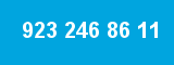 923 246 86 11